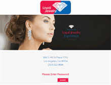 Tablet Screenshot of loyaljewelers.com